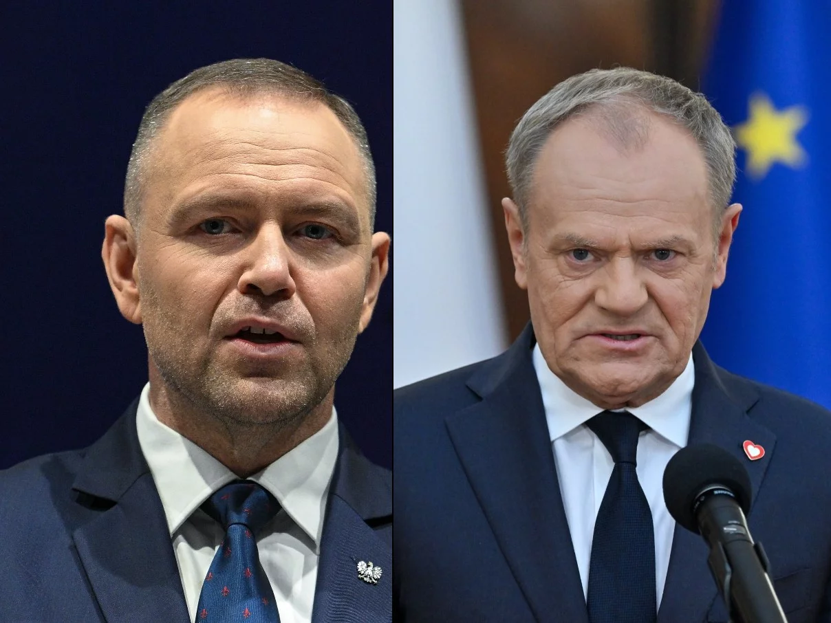 Prezydent Karol Nawrocki, premier Donald Tusk