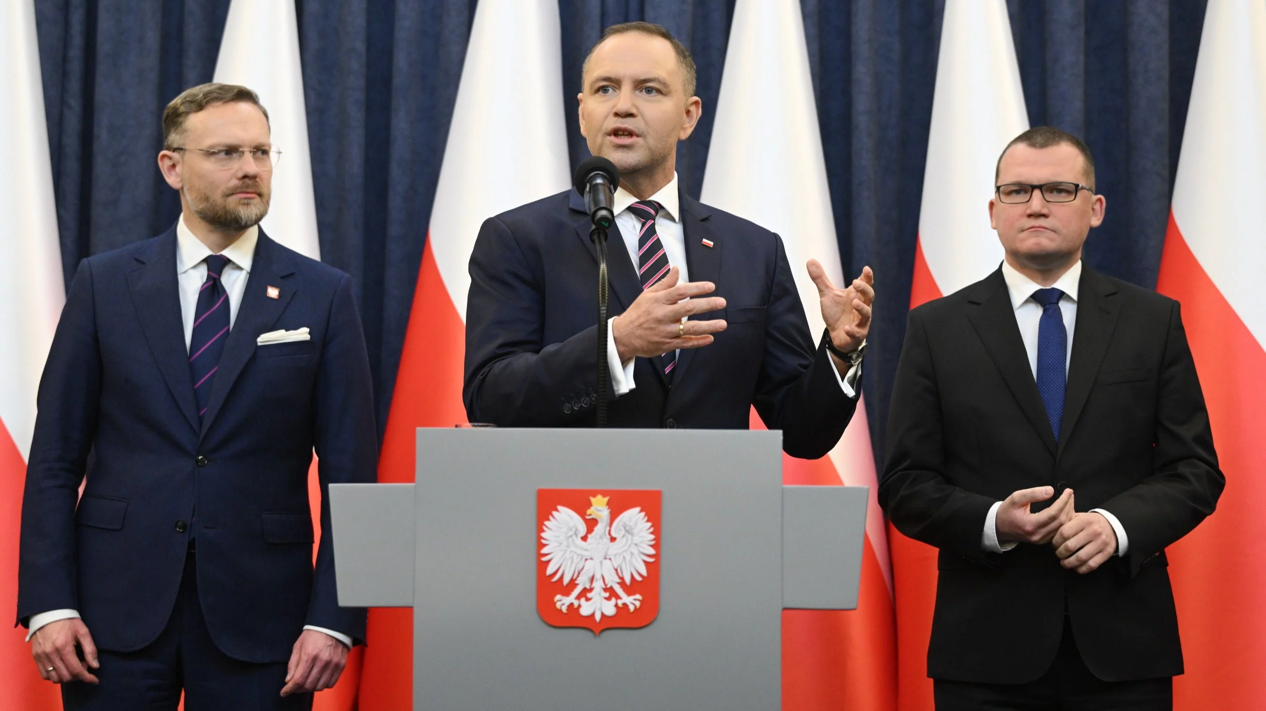 Karol Nawrocki, Zbigniew Bogucki, Paweł Szefernaker