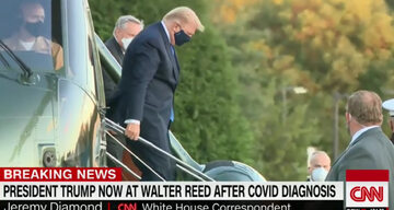 Jak poinformował kilka godzin temu Biały Dom, Donald Trump kilka godzin temu trafił do wojskowej placówki medycznej – Walter Reed National Military Medical Center.