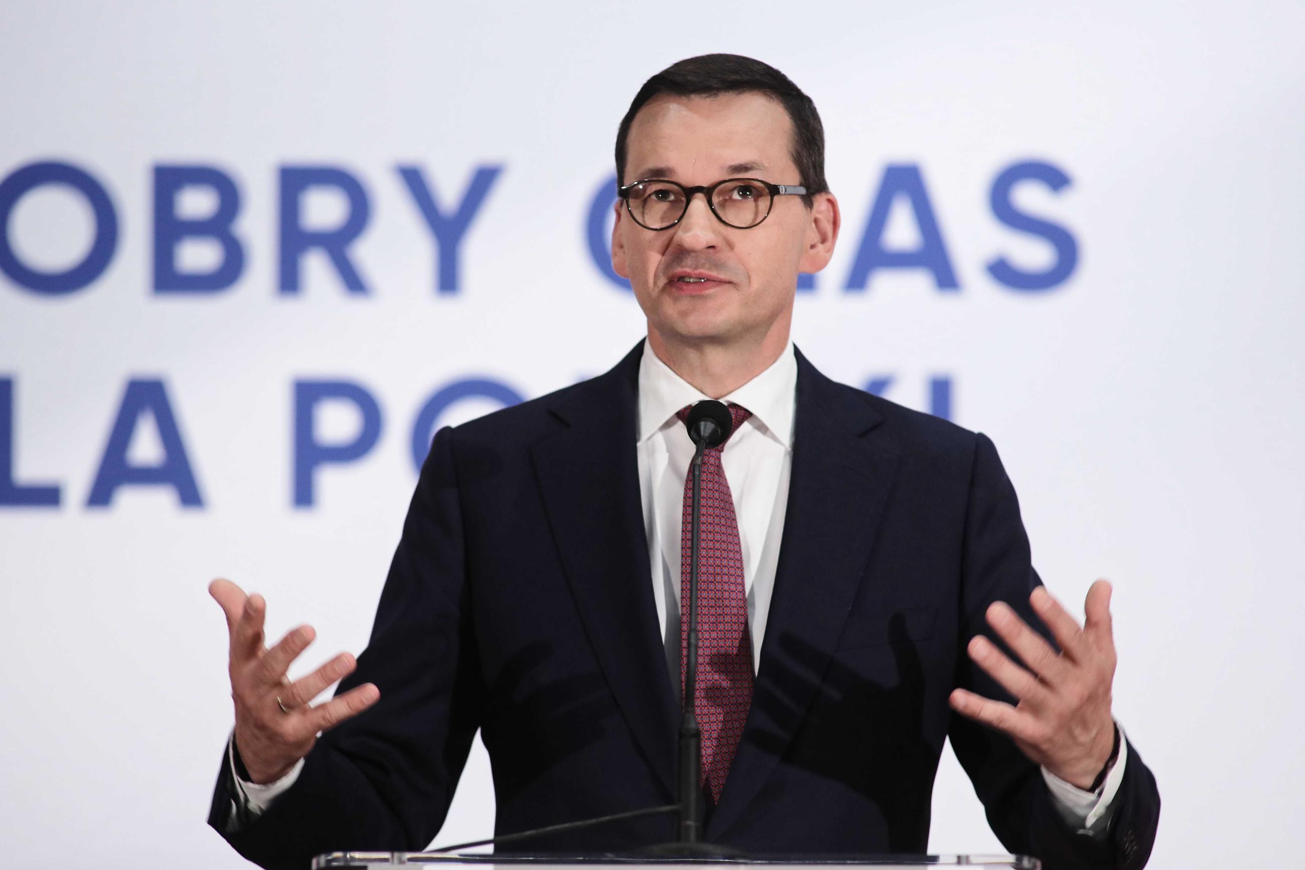 Premier Mateusz Morawiecki