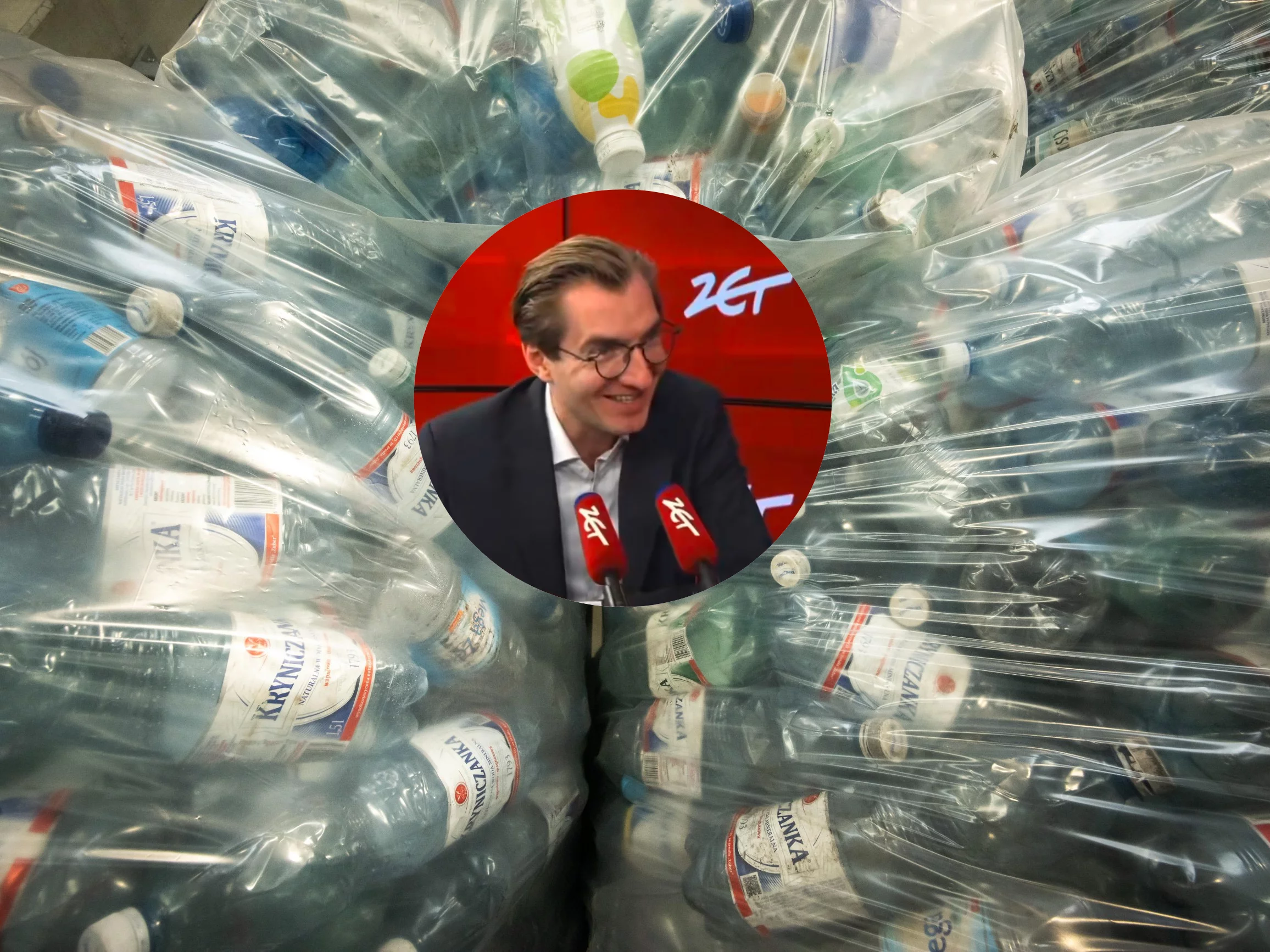 Wiceminister funduszy i polityki regionalnej Jan Szyszko. Butle - zdjęcie ilustracyjne