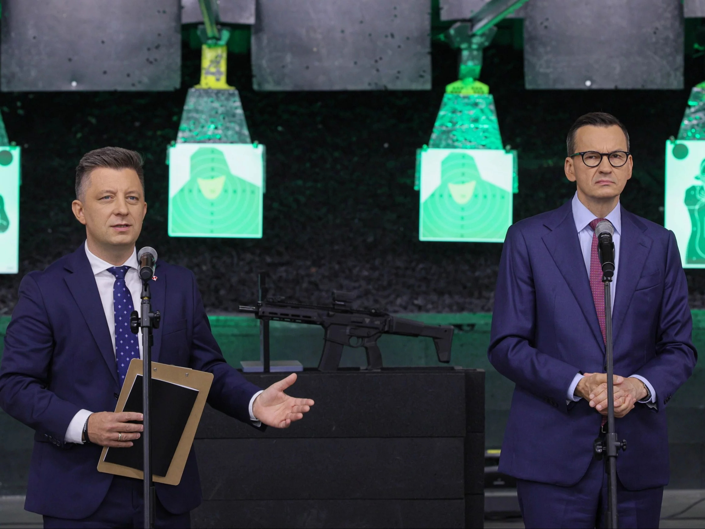 Mateusz Morawiecki i Michał Dworczyk