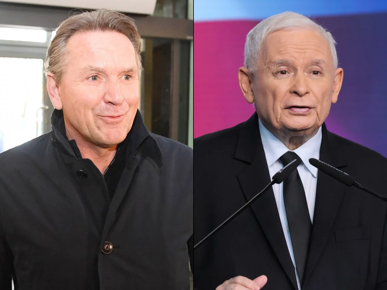 Gerald Birgfellner i Jarosław Kaczyński
