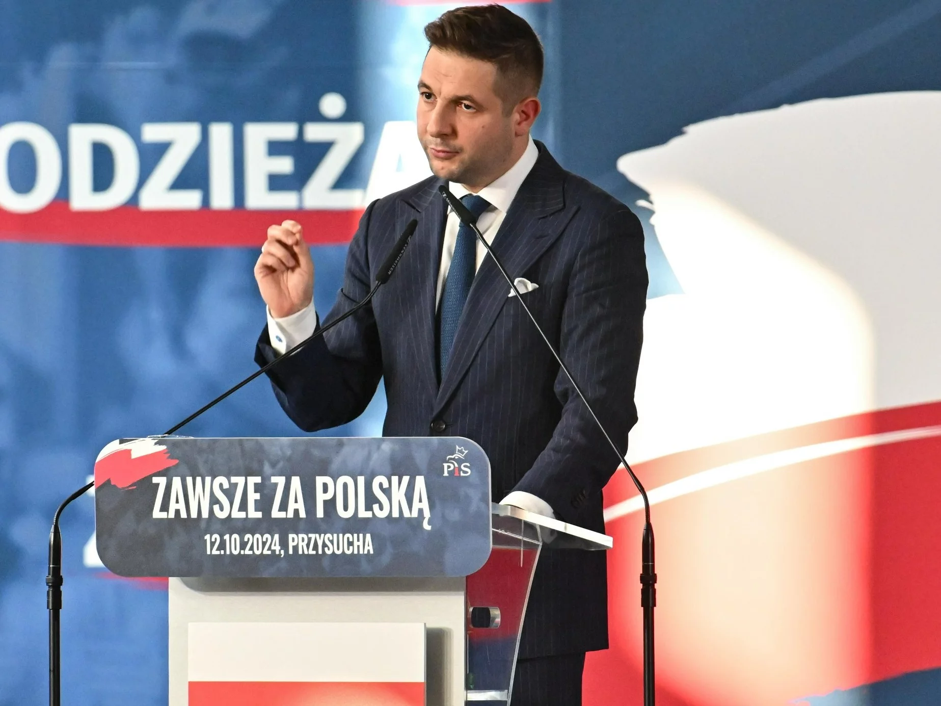 Europosłeł Patryk Jaki