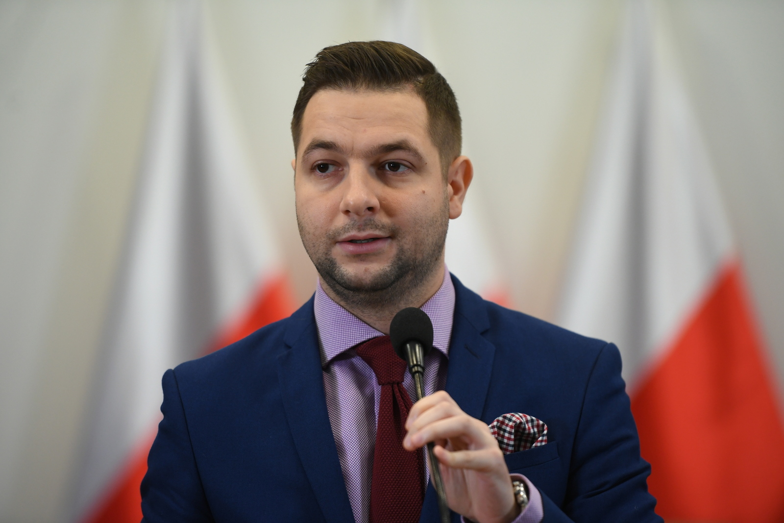 Patryk Jaki, wiceminister sprawiedliwości i szef komisji weryfikacyjnej