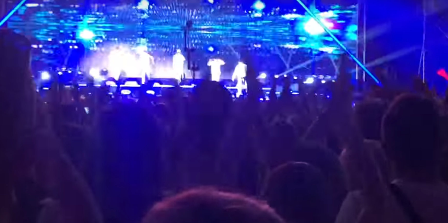 Patryk Jaki na koncercie Backstreet Boys