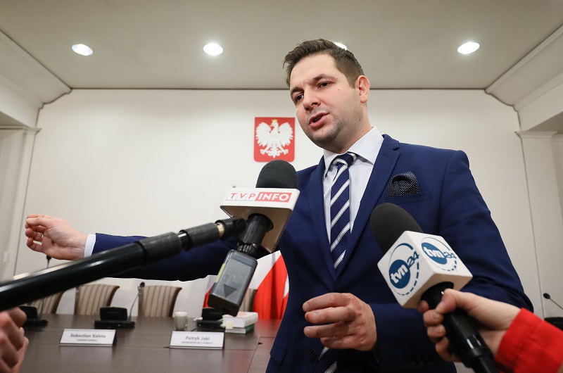 Wiceminister sprawiedliwości Patryk Jaki