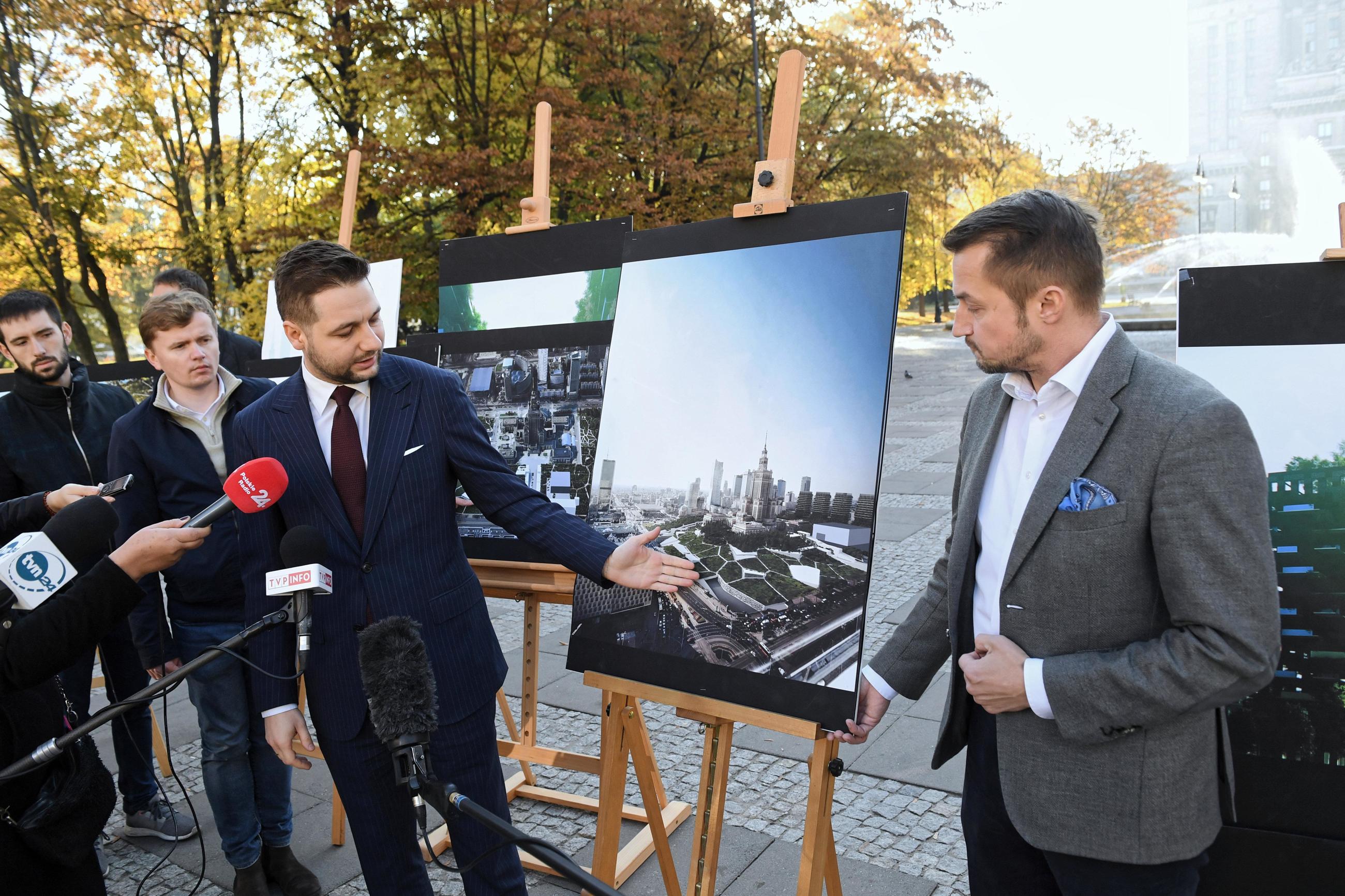 Patryk Jaki zapowiada nowe oblicze Placu Defilad