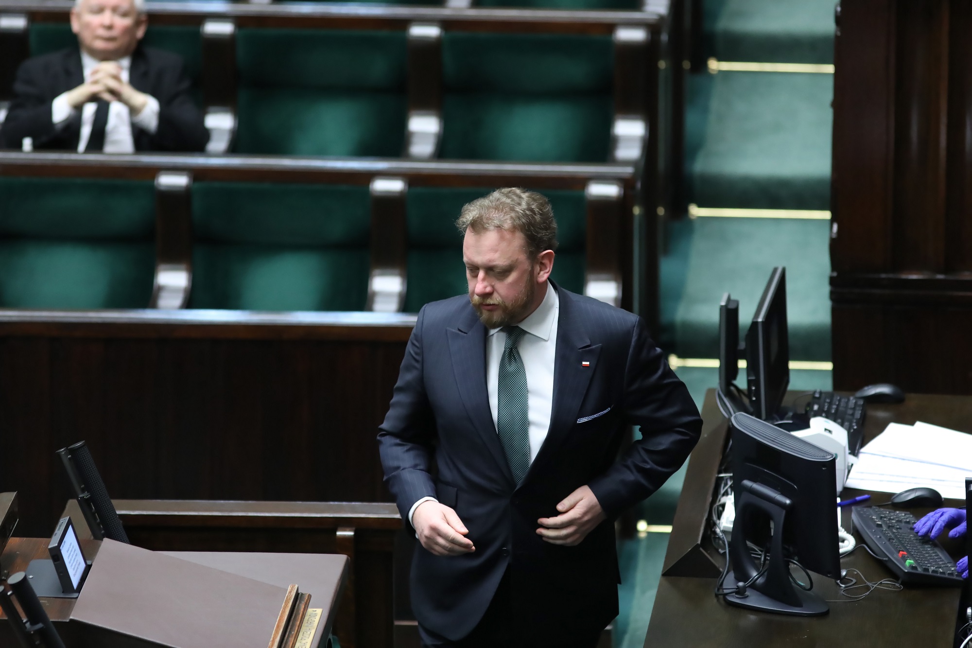 Minister zdrowia Łukasz Szumowski.