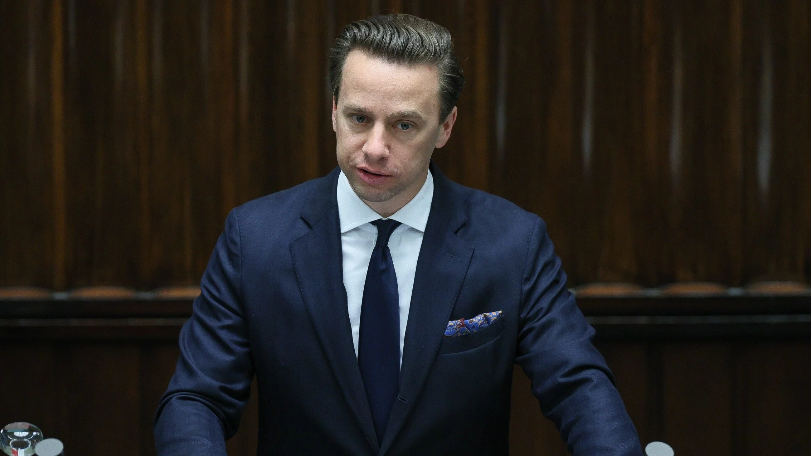 Wicemarszałek Sejmu Krzysztof Bosak (Konfederacja)