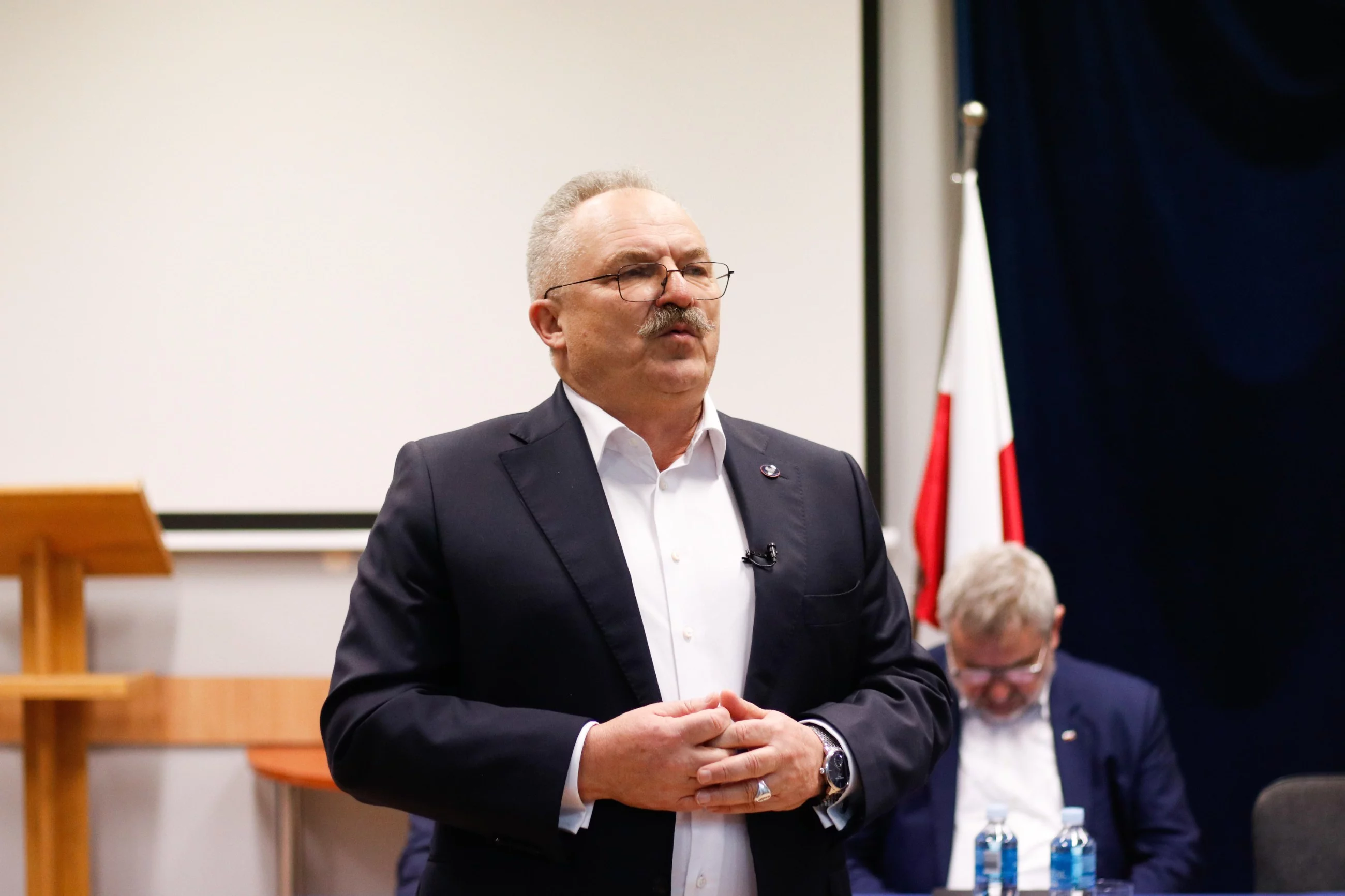 Poseł KP Wolni Republikanie Marek Jakubiak
