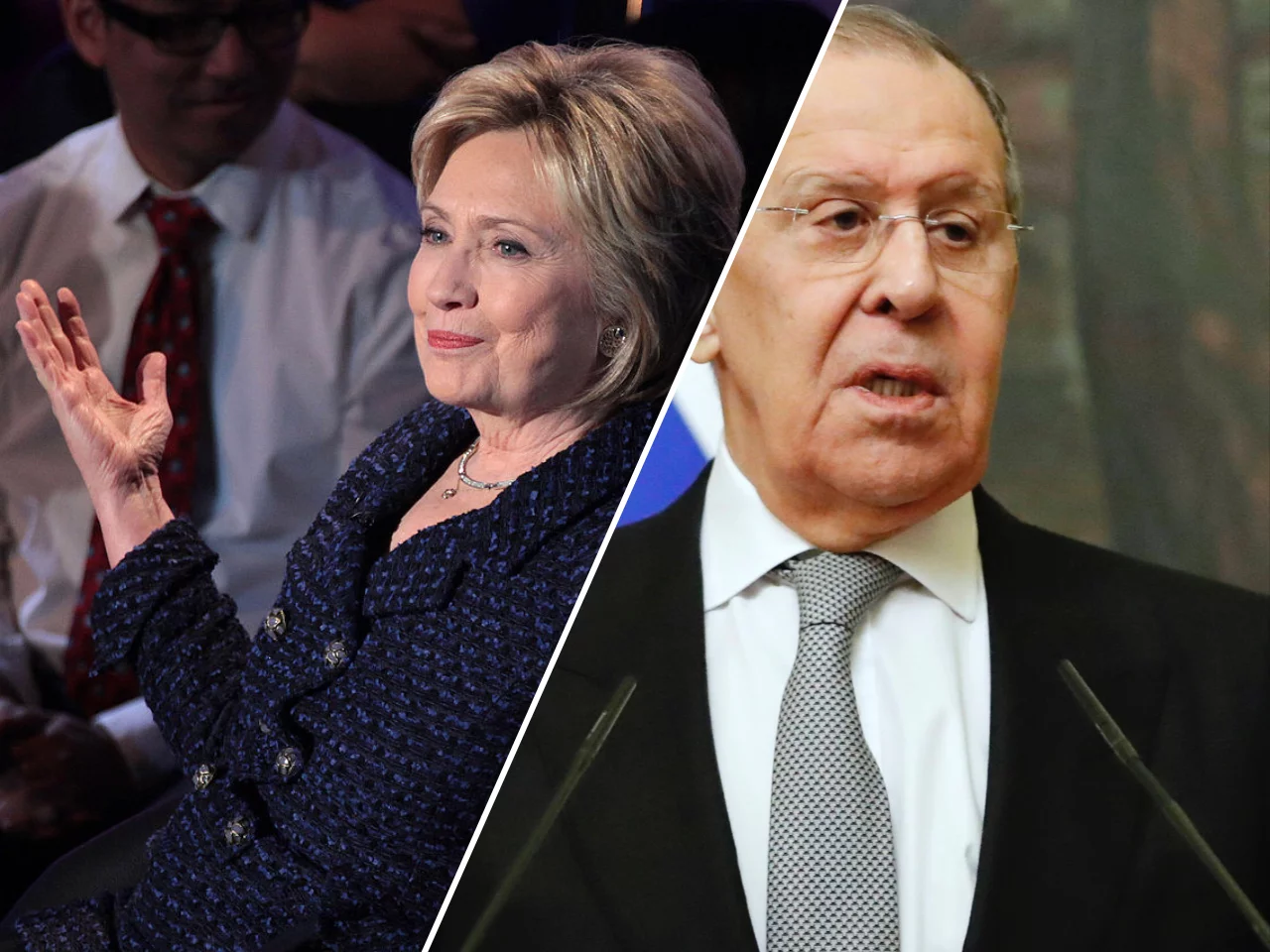 Hillary Clinton / Siergiej Ławrow