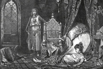 Jan Czesław Moniuszko: „Przemysław przy zwłokach Ludgardy”, „Kłosy” 1879 nr 732.