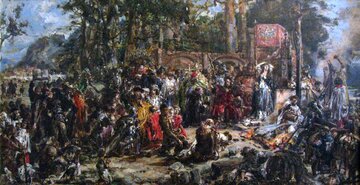 Jan Matejko, Chrzest Litwy