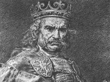 Jan Matejko, portret Władysława Łokietka