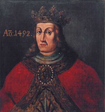 Jan Olbracht (autor nieznany), obraz z około 1645 roku