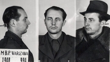 Jan Rodowicz po aresztowaniu przez MBP w 1948 r.