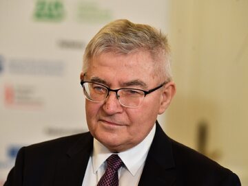 Janusz Byliński, były minister rolnictwa i gospodarki żywnościowej, działacz "Solidarności"