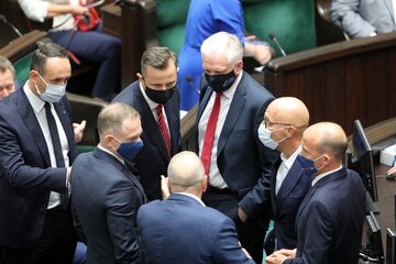 Jarosław Gowin naradza się z politykami opozycji w Sejmie