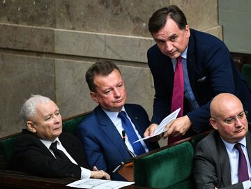 Jarosław Kaczyński, Mariusz Błaszczak, Zbigniew Ziobro, Zbigniew Hoffmann