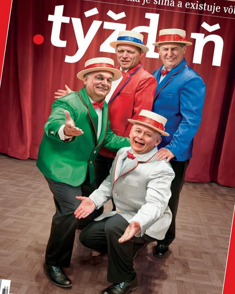 Jarosław Kaczyński na okładce słowackiej gazety