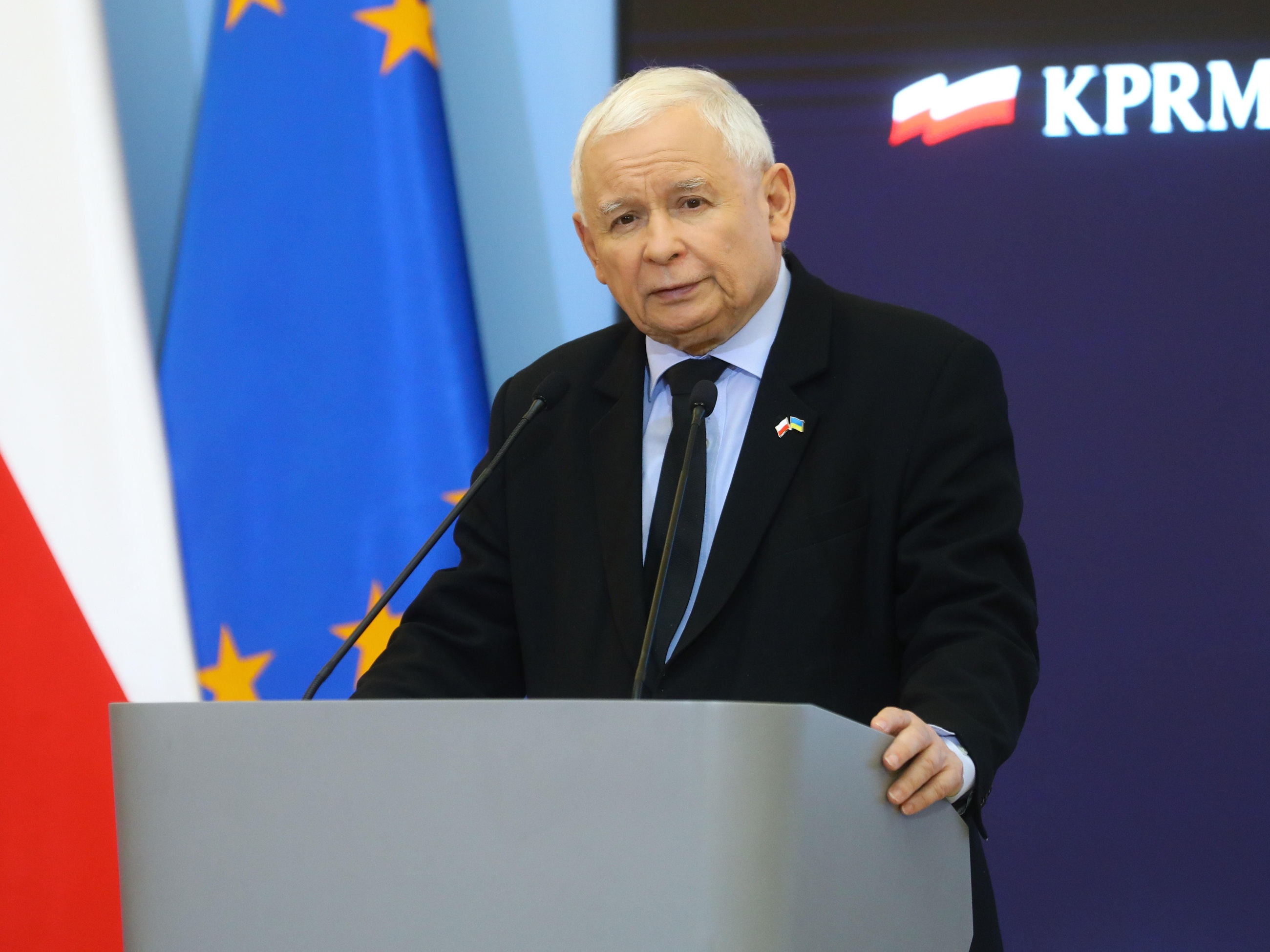 Wicepremier, prezes PiS Jarosław Kaczyński