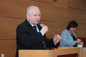 Jarosław Kaczyński w Toruniu