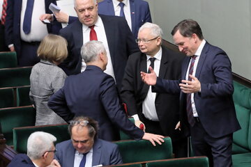 Jarosław Kaczyński, Zbigniew Ziobro, Jacek Sasin