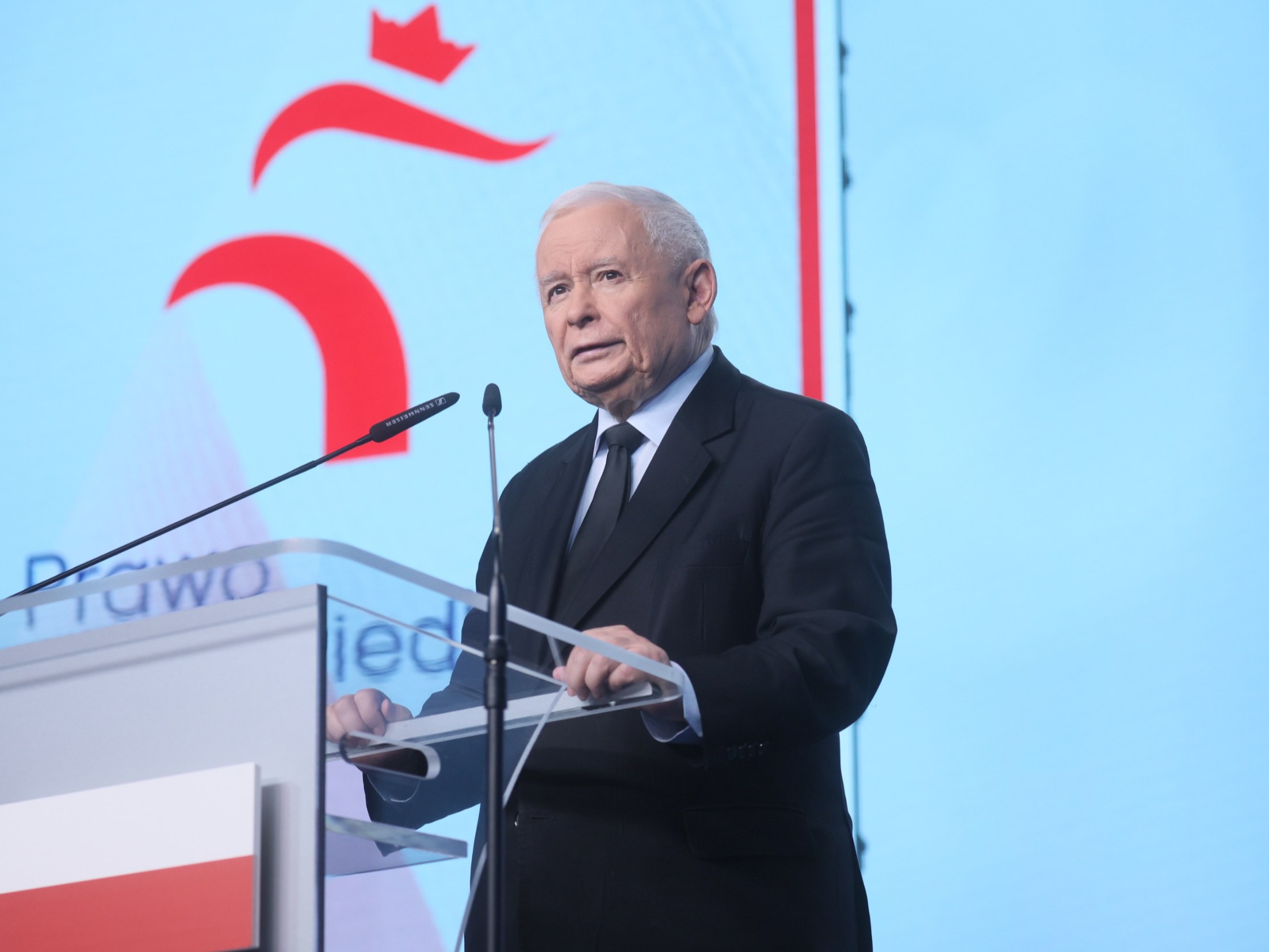 Prezes PiS Jarosław Kaczyński
