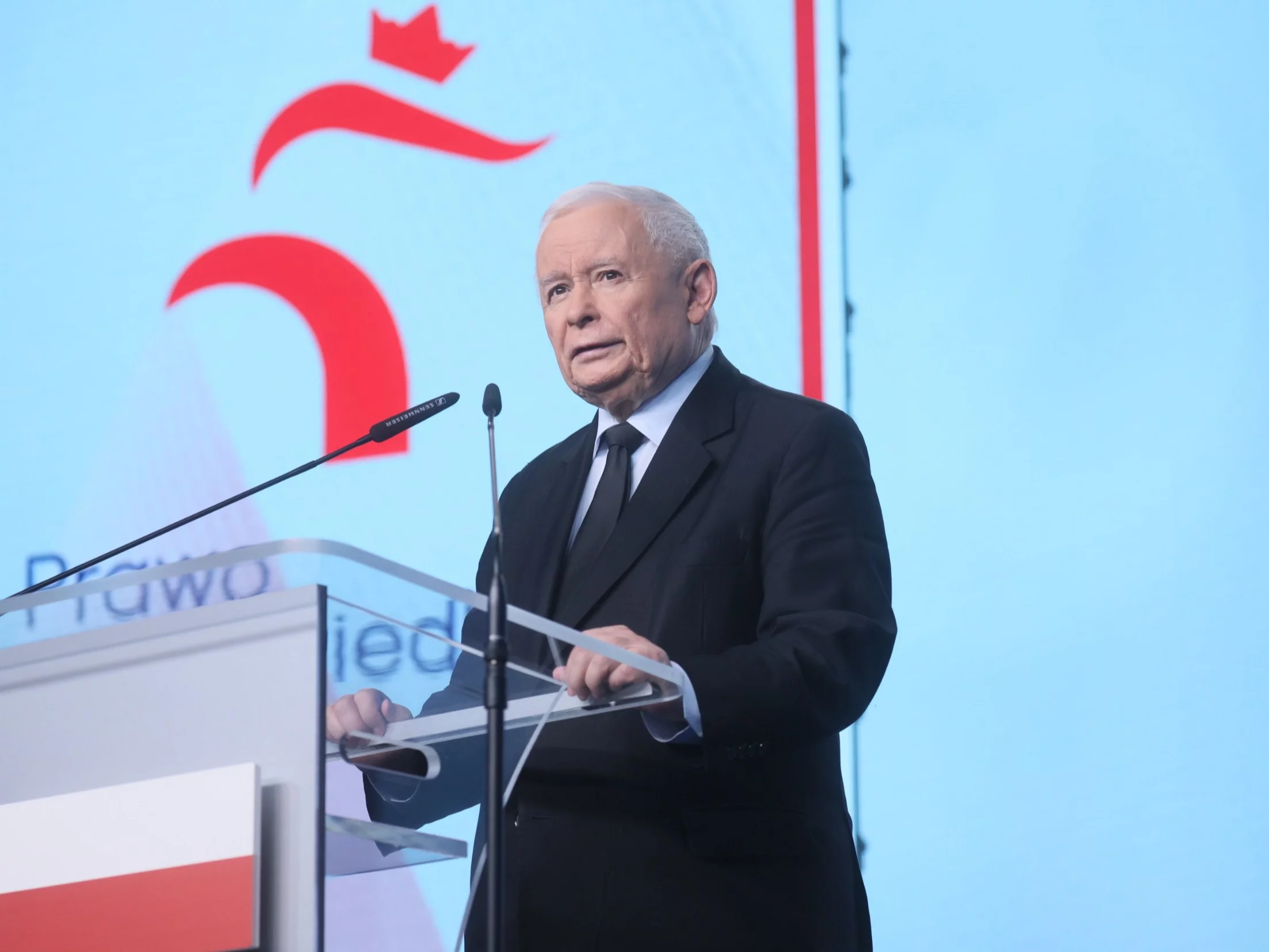 Prezes PiS Jarosław Kaczyński