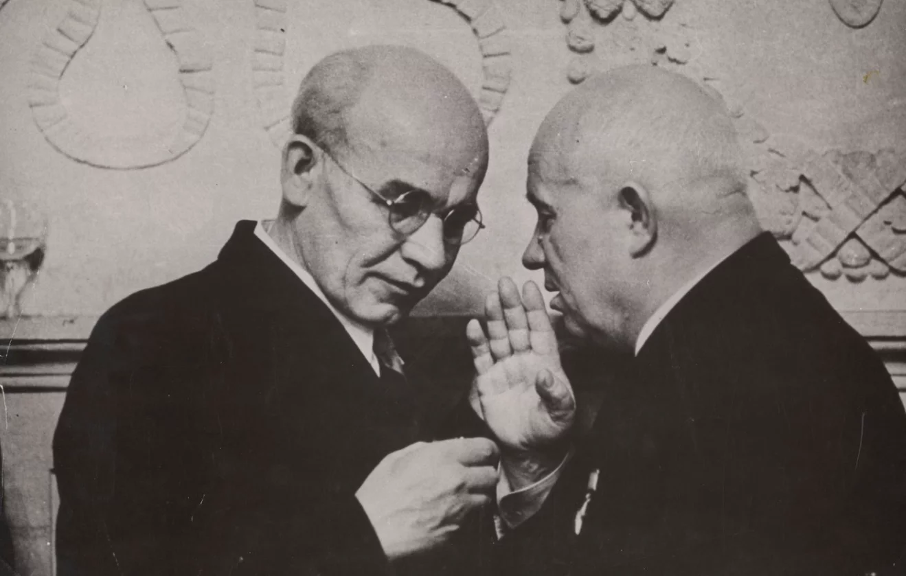 Władysław Gomułka i Nikita Chruszczow