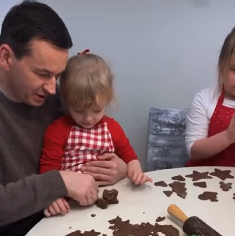 Rodzina Morawieckich szykuje się do Bożego Narodzenia