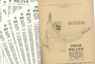Jeden z numerów „Małej Polski” wydanych podczas pielgrzymki Jana Pawła II.
