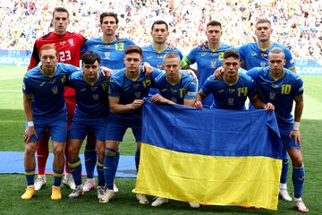Jedenastka reprezentacji Ukrainy przed meczem na EURO 2024 z Rumunią w Monachium