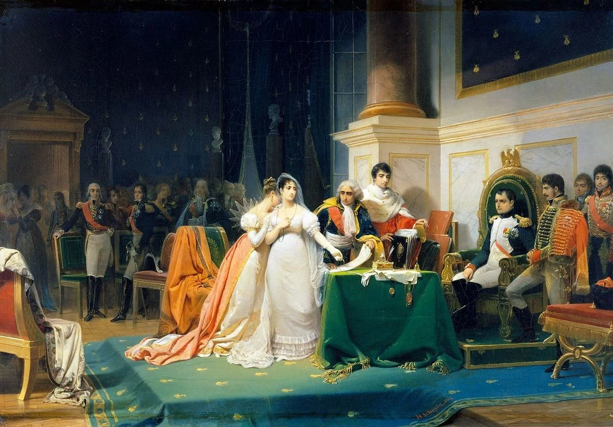 Henri Frédéric Schopin , Rozwód Józefiny i Napoleona
