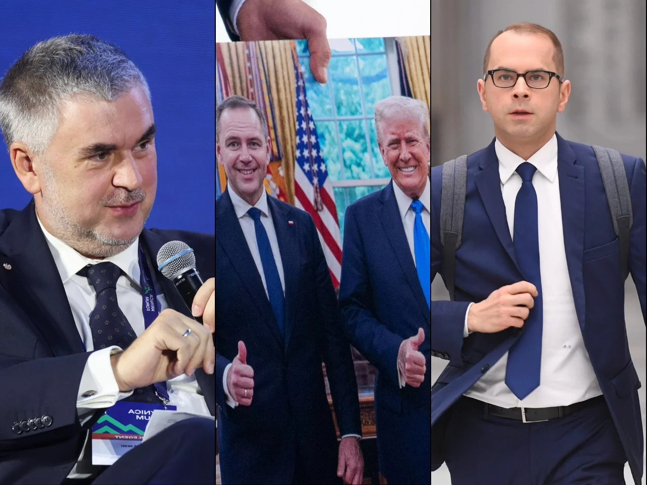 Witold Jurasz / Trump i Nawrocki / Michał Szczerba