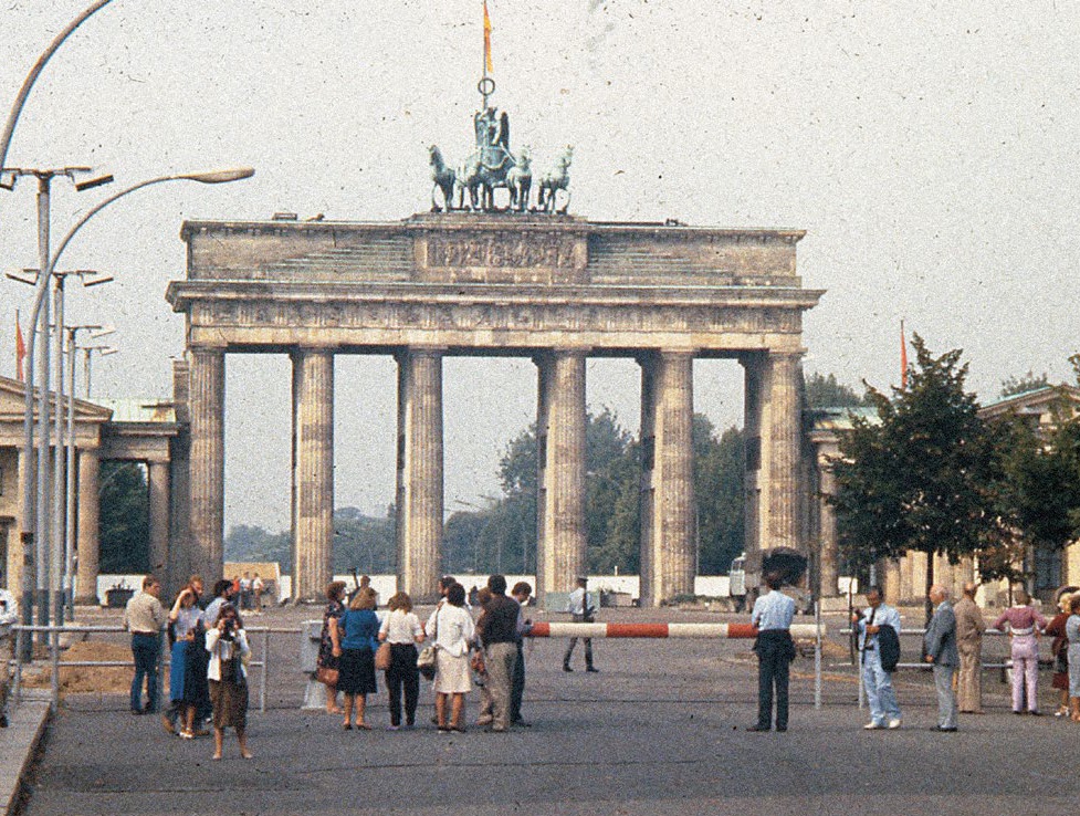 Brama Brandenburska, widok od strony wschodniej.