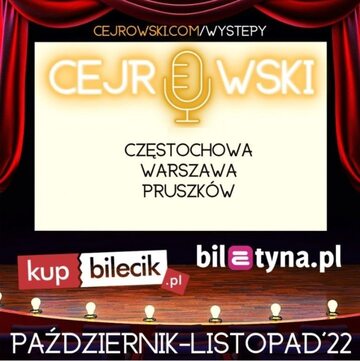 Jesienna TRASA Z WYSTĘPAMI - Częstochowa, Warszawa, Pruszków