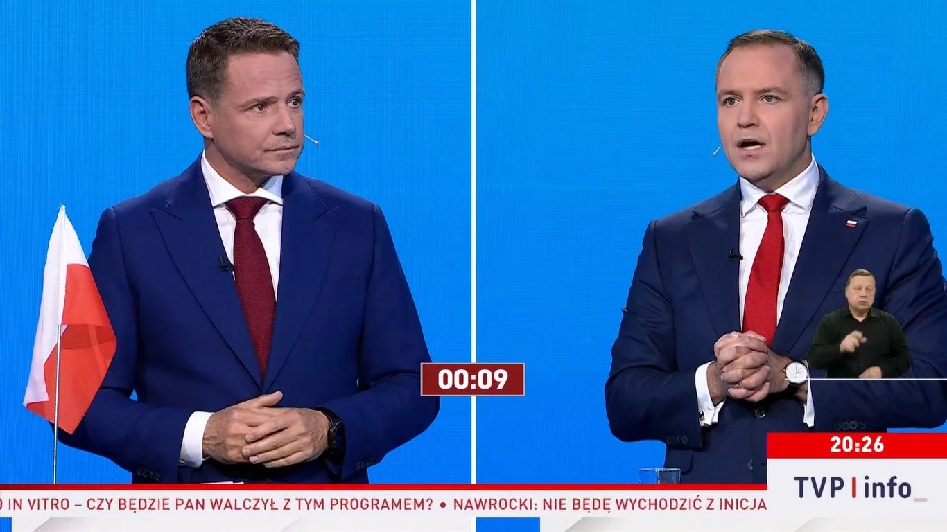 Rafał Trzaskowski i Karol Nawrocki