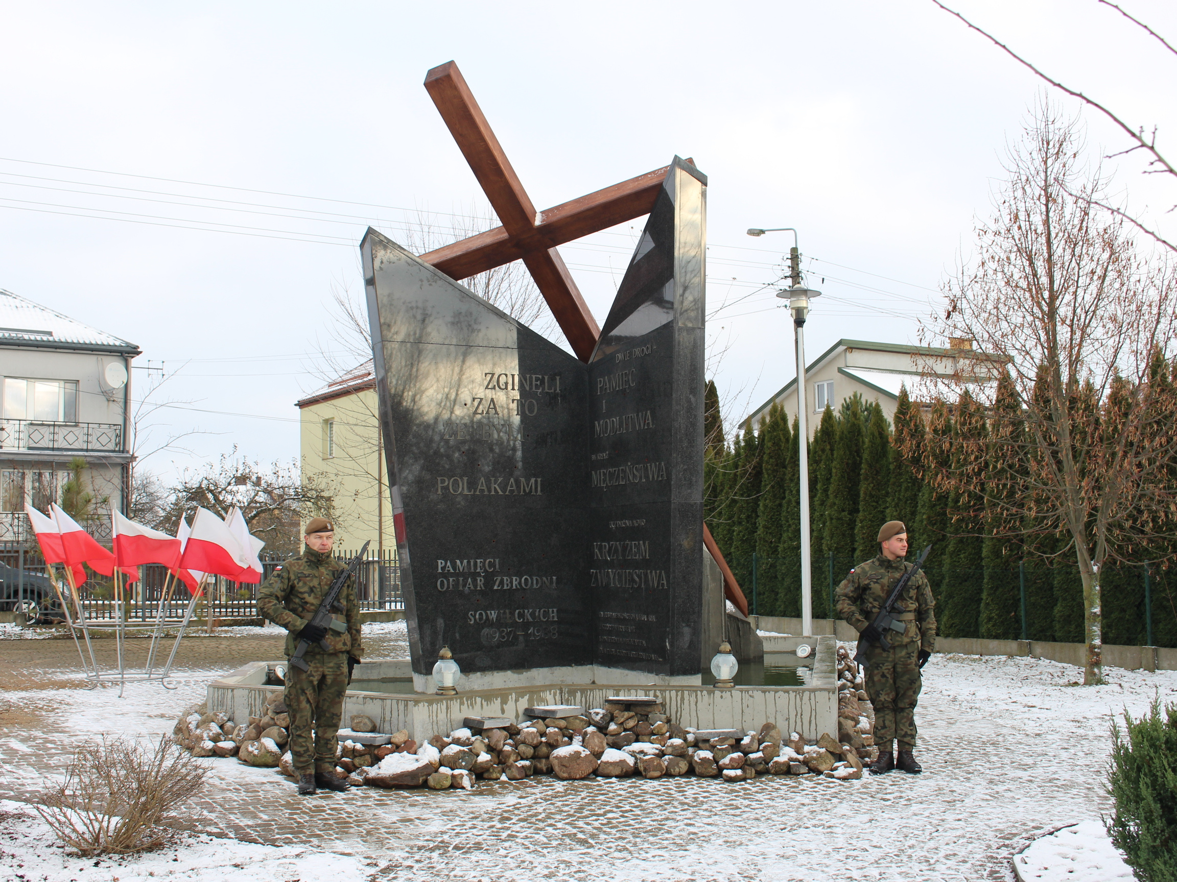 Pomnik w Sokołach