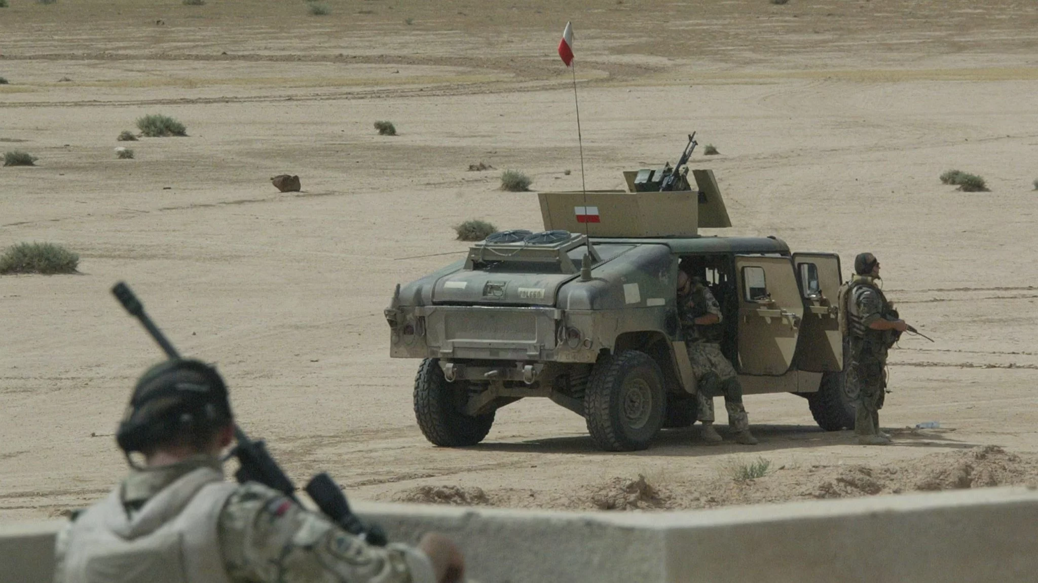 Polscy żołnierze w Iraku