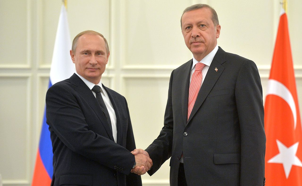 Władimir Putin i Recep Erdogan