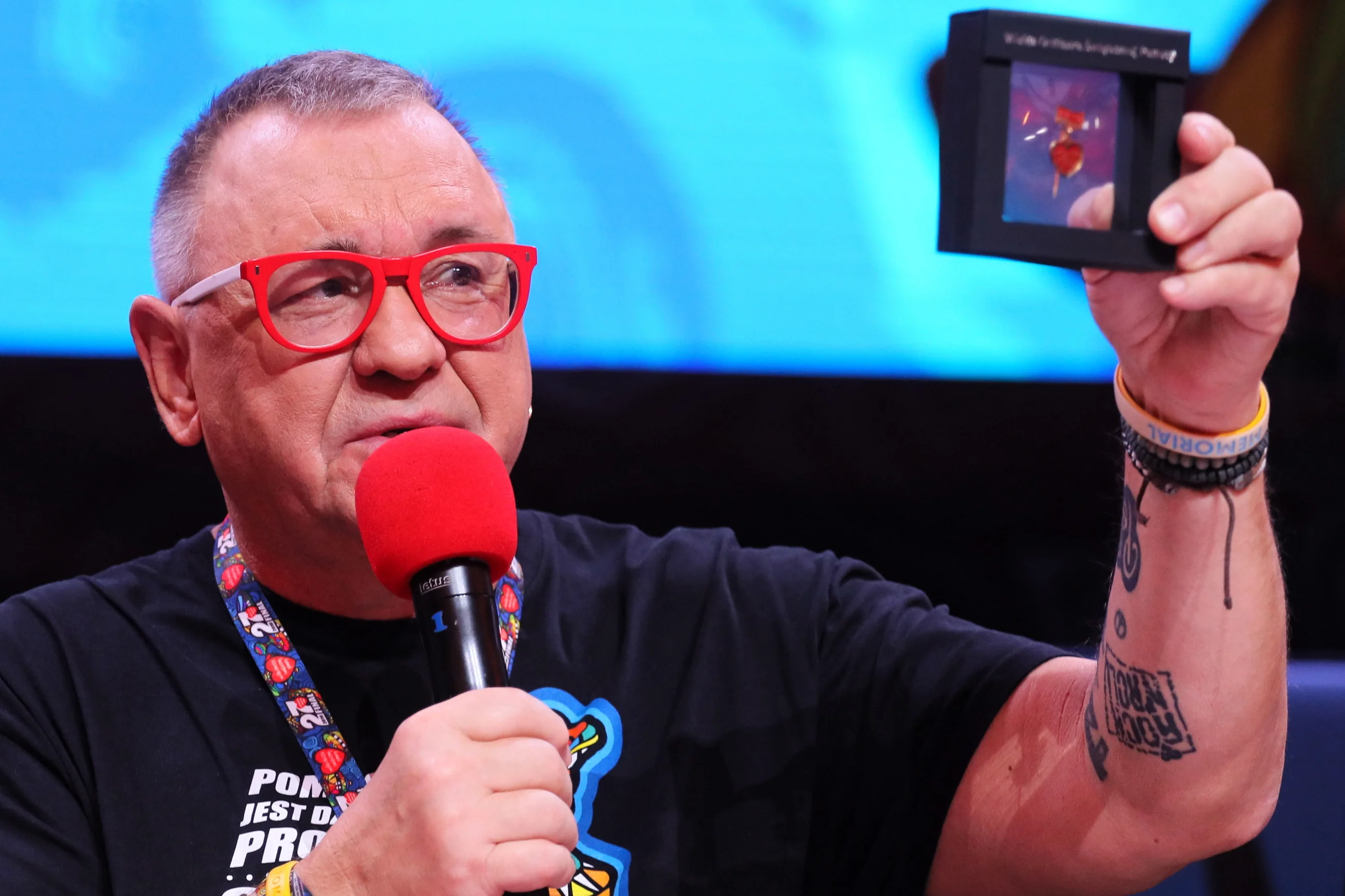 Jerzy Owsiak, szef Wielkiej Orkiestry Świątecznej Pomocy