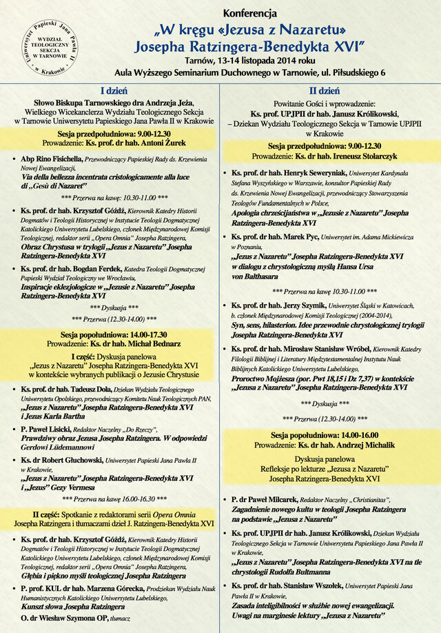 Omów świadectwa Rzymskie Dotyczące Historyczności Jezusa Z Nazaretu W kręgu "Jezusa z Nazaretu" Josepha Ratzingera - Benedykta XVI