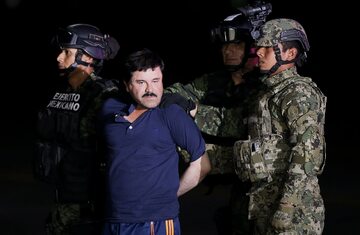Joaquin "El Chapo" Guzman został ekstradowany do Stanów Zjednoczonych wczoraj