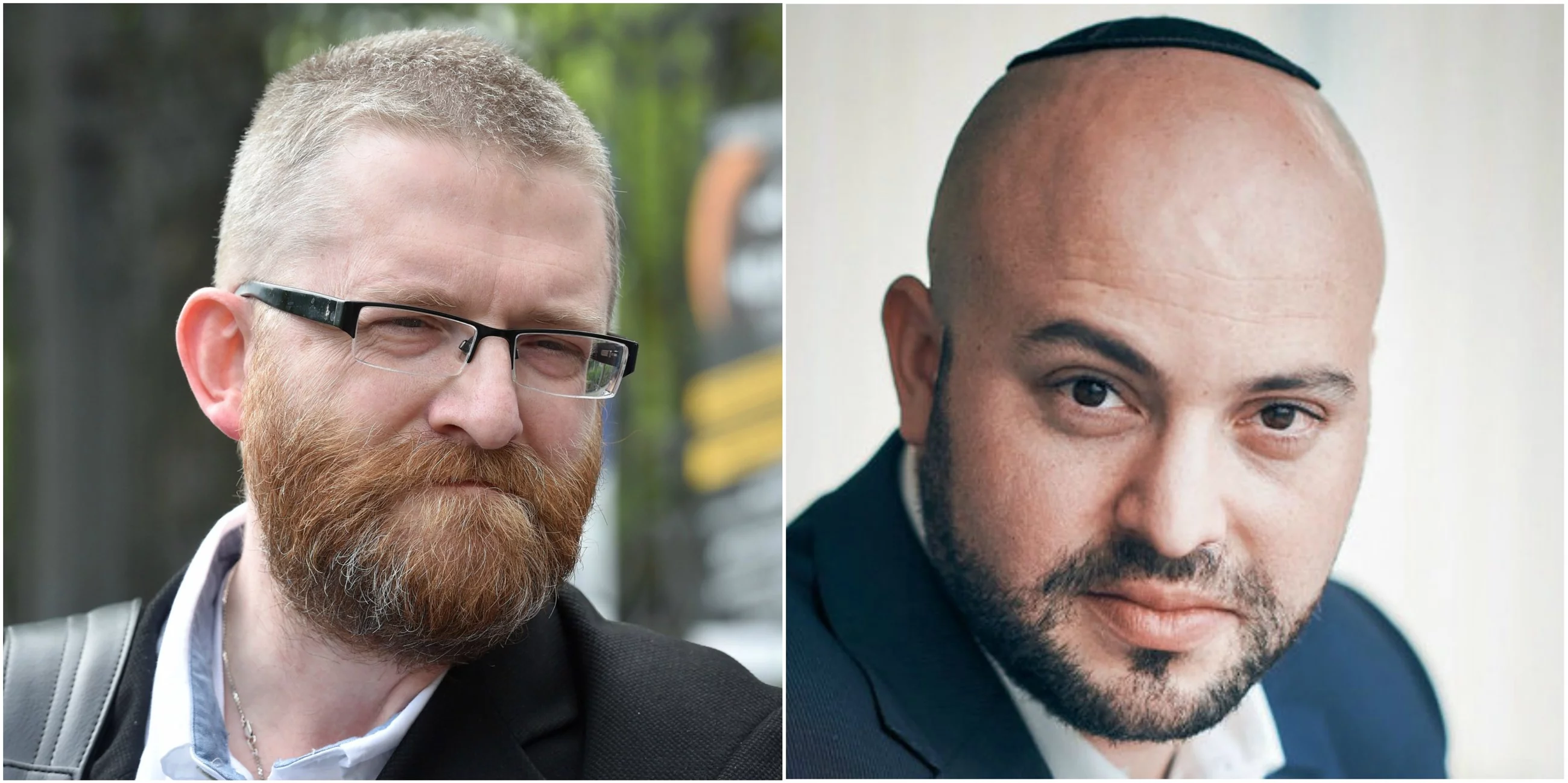 Grzegorz Braun i Jonny Daniels