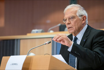 Josep Borrell w Parlamencie Europejskim