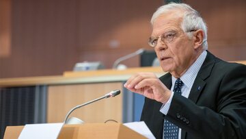 Josep Borrell w Parlamencie Europejskim