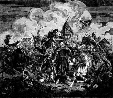 Juliusz Kossak, Bitwa pod Cecorą 1620