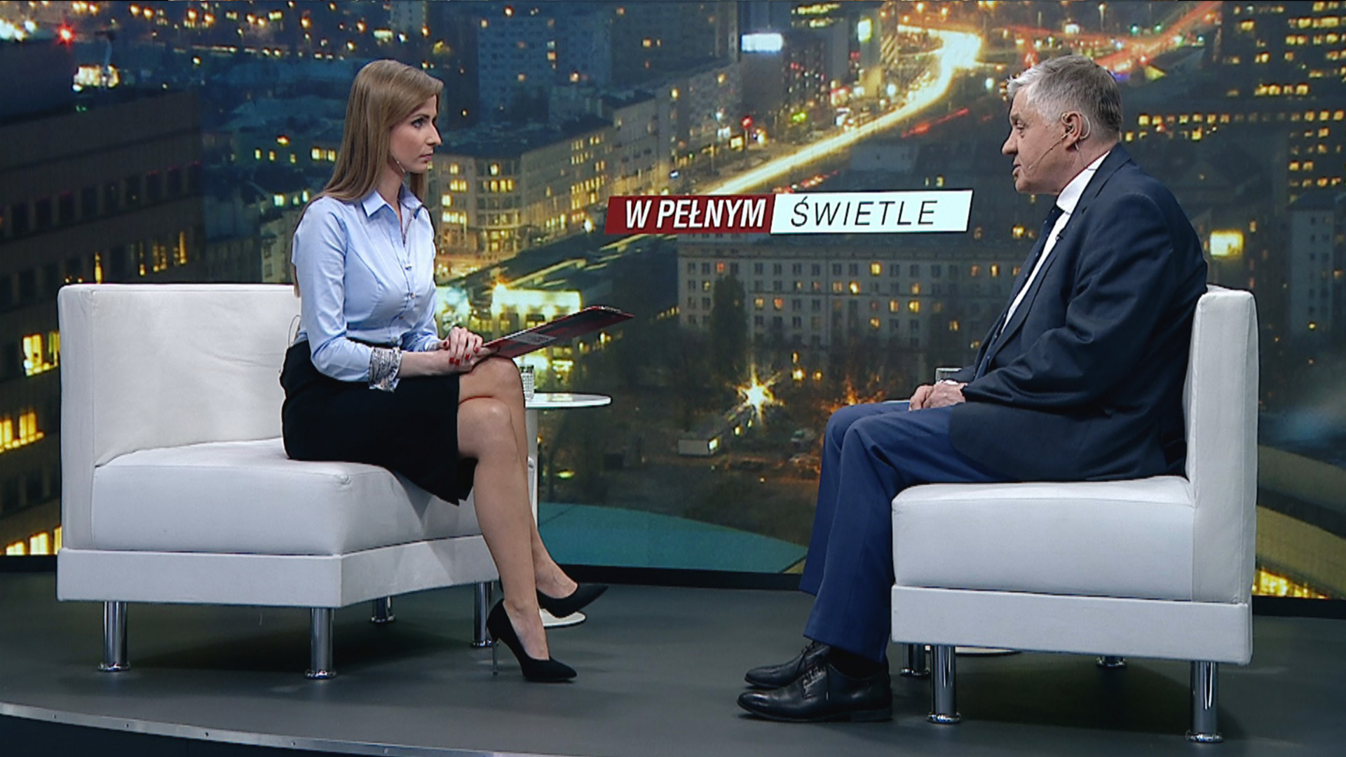 Były minister rolnictwa Krzysztof Jurgiel w programie Ewy Bugały „W pełnym świetle” w TVP Info.